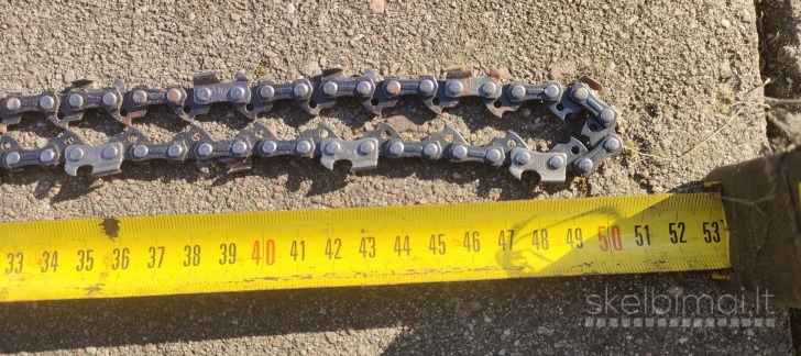 Elektrinio pjūklo gal ir benzinininiams medienai, medžiui grandinė, grandinės