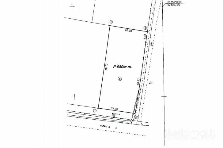 9,8 a namų valdos sklypas Šilagalyje