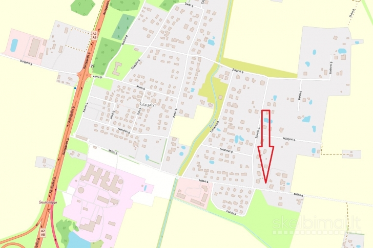 9,8 a namų valdos sklypas Šilagalyje