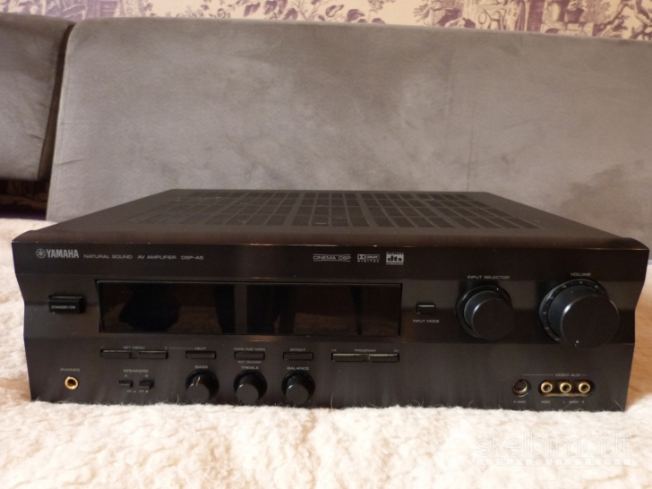 YAMAHA DSP-A5 amplifier. DTS. Dolby Digital 5.1channels. Cinema DSP.