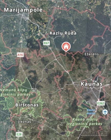 Parduodamas sodas Prienų r. sav., Papilvio k., Trešnių g.