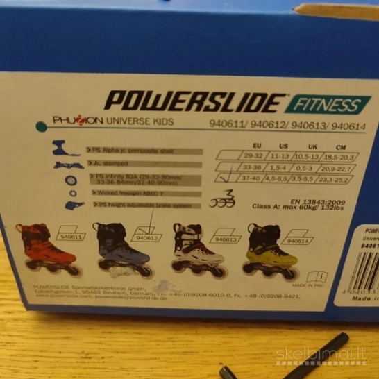 Nauji su dezute Powerslide Phuzion rieduciai