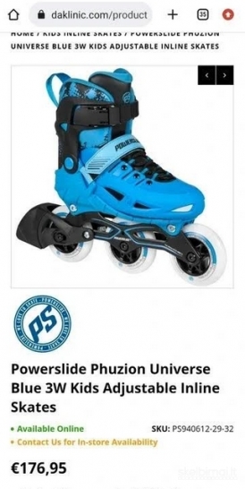 Nauji su dezute Powerslide Phuzion rieduciai