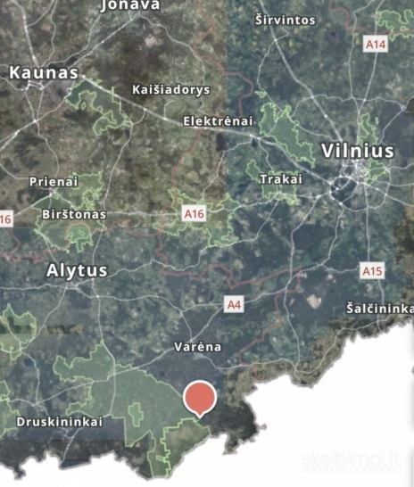 Parduodami sklypai Varėnos r. Kaniavos sen. Lynežerio k.