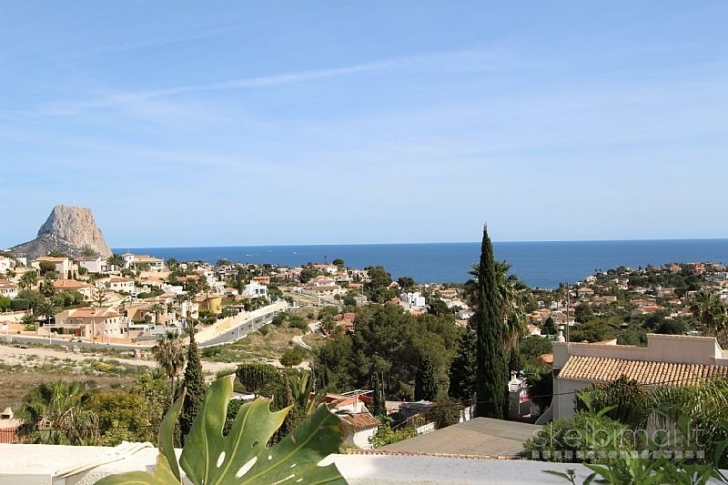   Kotedžai su vaizdu į jūrą Calpe.Ispanija