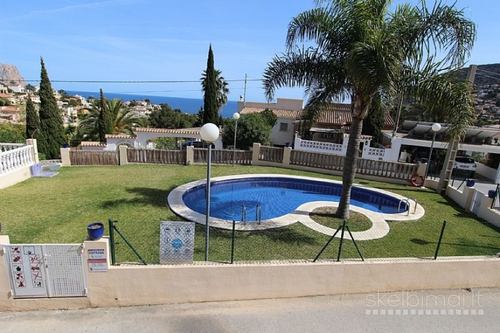 Kotedžai su vaizdu į jūrą Calpe.Ispanija