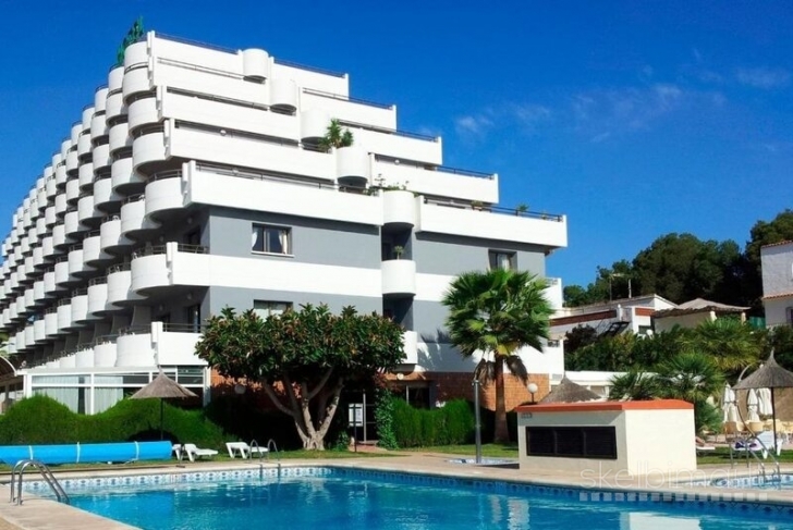 Studija pirmoje jūros linijoje Calpeje,Ispanija