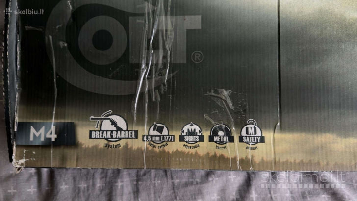 Pneumatinis Šautuvas Colt M4