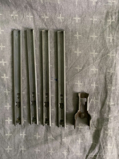 Ak greito užtaisymo juosteliu 5,45x39 komplektas