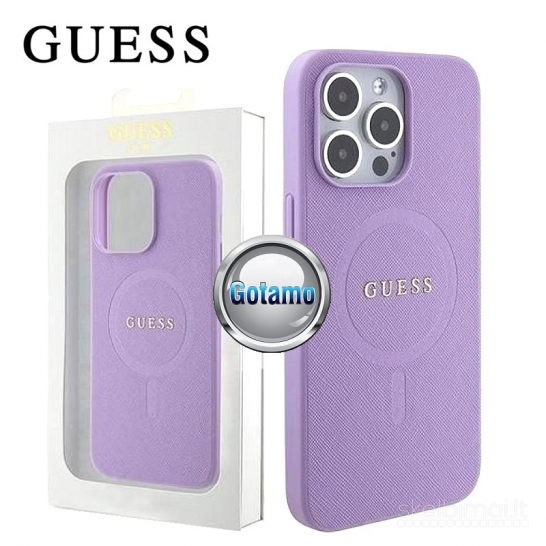 997 Dėklas nugarėlė GUESS Style4 su MagSafe – Apple iPhone 15 Pro