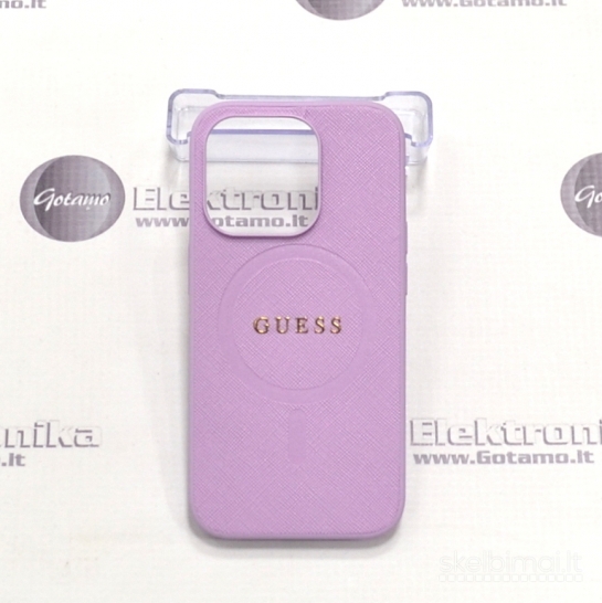 997 Dėklas nugarėlė GUESS Style4 su MagSafe – Apple iPhone 15 Pro