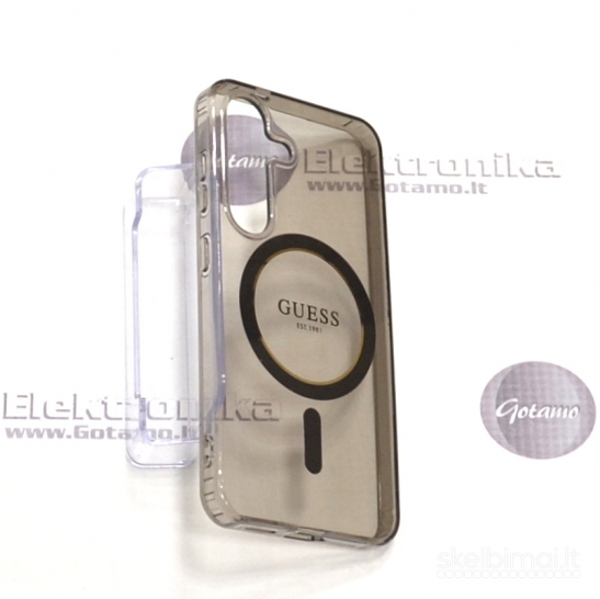 1000 Dėklas nugarėlė GUESS Style7 su MagSafe – Samsung Galaxy S25