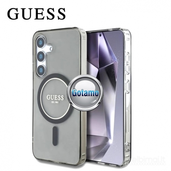 1000 Dėklas nugarėlė GUESS Style7 su MagSafe – Samsung Galaxy S25