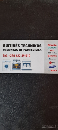 Buitinės technikos remontas 