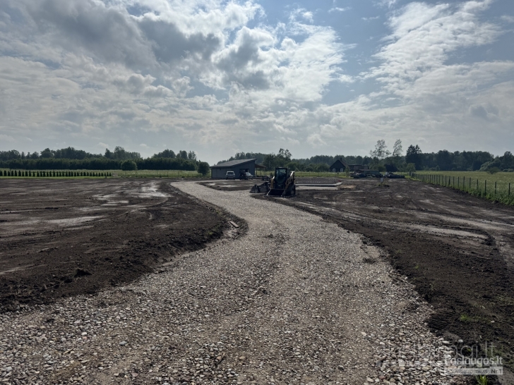 TRINKELIŲ KLOJIMAS, 067912510, KELIO TIESIMAS