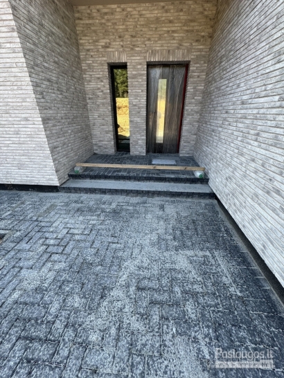 TRINKELIŲ KLOJIMAS, 067912510, KELIO TIESIMAS