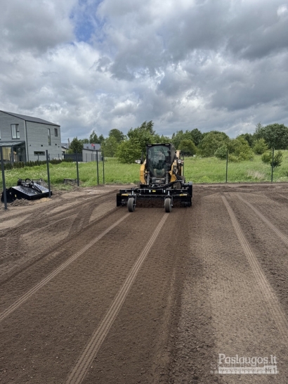 TRINKELIŲ KLOJIMAS, 067912510, KELIO TIESIMAS