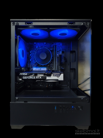 Naujas Rtx 5060 Intel® i5 12400f RAM 16gb Nvme SSD