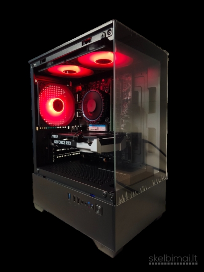 Naujas Rtx 5060 Intel® i5 12400f RAM 16gb Nvme SSD