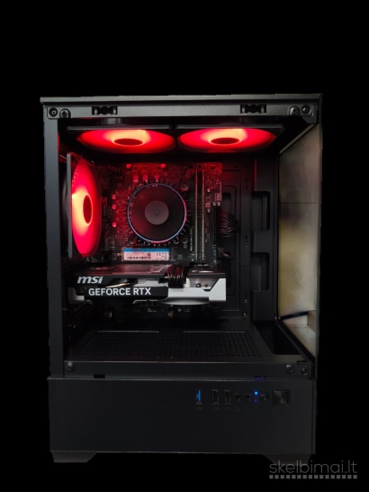 Naujas Rtx 5060 Intel® i5 12400f RAM 16gb Nvme SSD