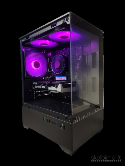 Naujas Rtx 5060 Intel® i5 12400f RAM 16gb Nvme SSD