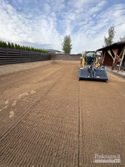 APŽELDINIMO DARBAI, 067912510, KANALIZACIJOS ĮRENGIMAS