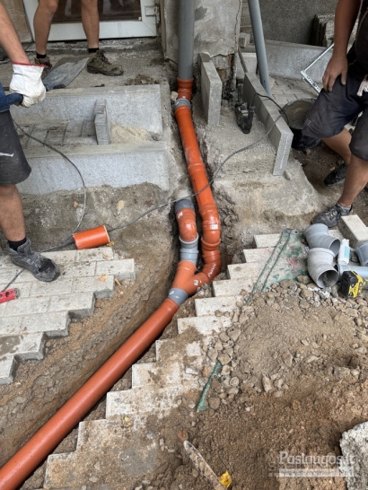 APŽELDINIMO DARBAI, 067912510, KANALIZACIJOS ĮRENGIMAS