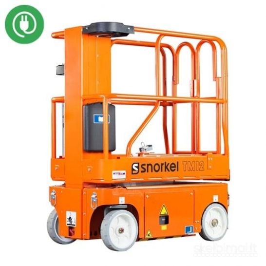 NAUJAS ELEKTRINIS STIEBINIS KELTUVAS SNORKEL TM12