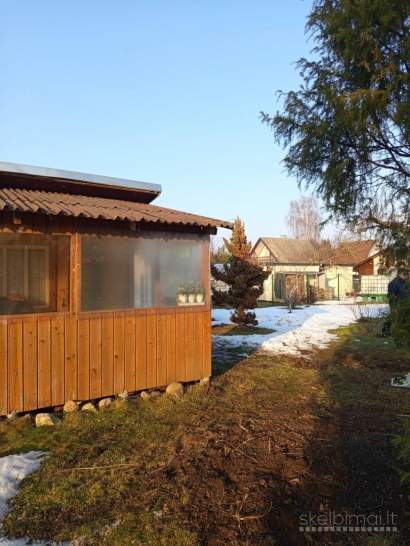 Parduodamas sodas su nameliu Eglių g. Daukniškiai