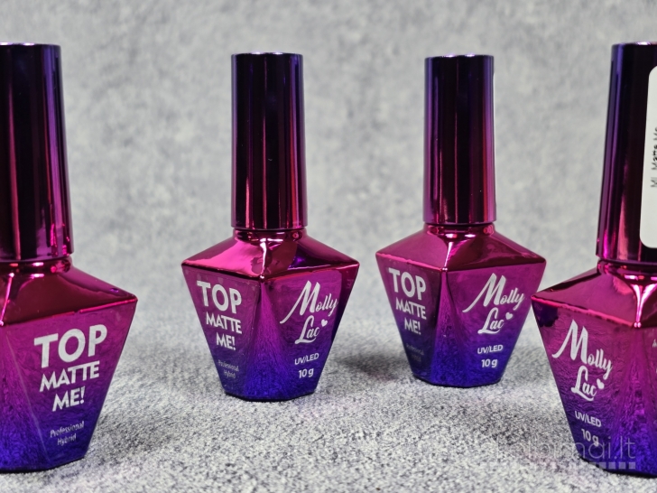 Matinio efekto topas nagams geliniam lakui, 10g