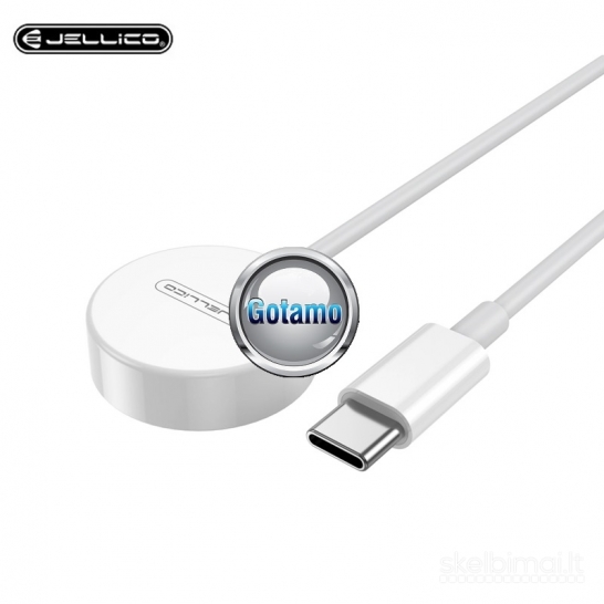 1005 Magnetinis įkrovimo laidas Apple Watch – Jellico 3W (USB-C), 1m