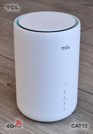 4G+ LTE modemas TCL HH130VM su WiFi