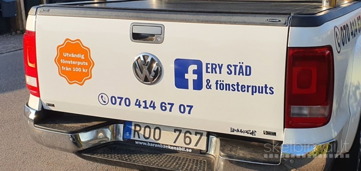 Lipdukai automobiliams pagal užsakymą Lipdukai24.lt