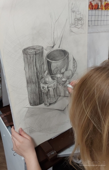 Piešimo, tapybos, kompozicijos kursai