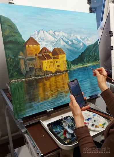 Piešimo, tapybos, kompozicijos kursai