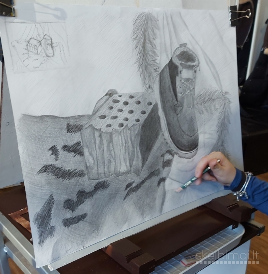 Piešimo, tapybos, kompozicijos kursai