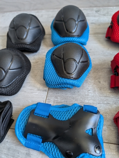 Naujos Vaikiškos apsaugos keliams ir alkunėms bei rankoms