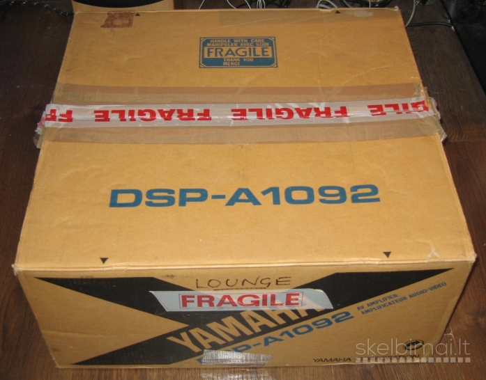 YAMAHA DSP-A1092 amplifier. 7.2 channels. 20kg. 1997. Aukštos klasės. Naujas.