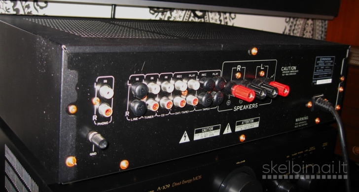 PIONEER A-300 stereo amplifier. 1991m. Made in Japan. Kaip Naujas.