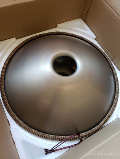 Handpan hand drum instrumentas būgnas