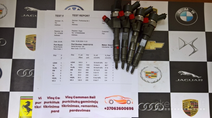 Kuro purkštukai Nissan-Interstar. 0445110110