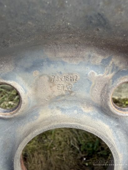 R16 5x112 ratlankiai su geromis vasarinėmis padangomis