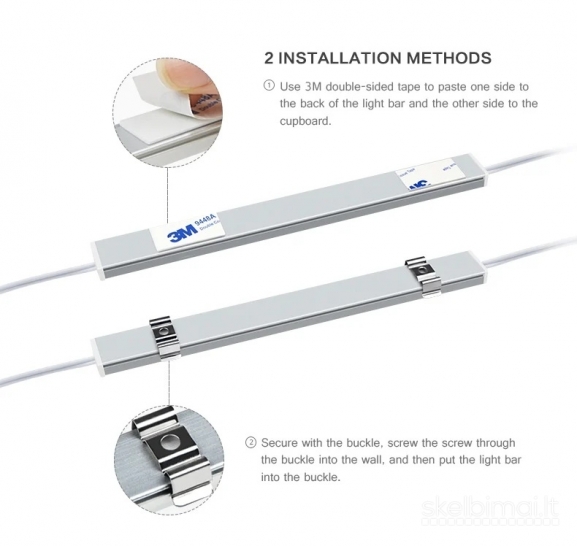 LED virtuvinių spintelių šviestuvai „Mostas“!