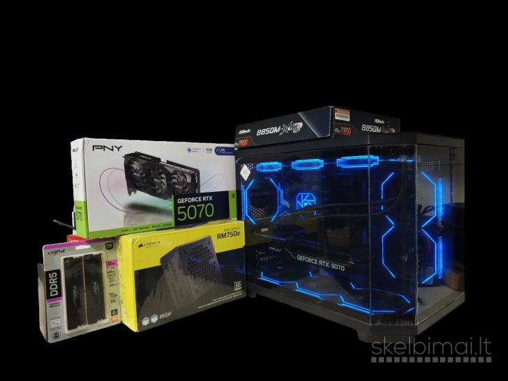 Ryzen 7 7800x3d Rtx 5070 Nvme 1tb Ddr5 32gb Wi-fi Bt