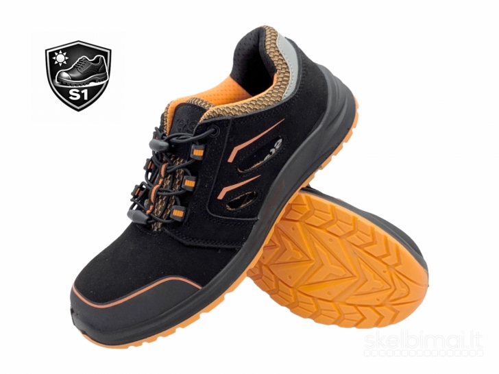 Patvarūs darbo batai su nosele