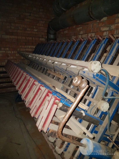 Parduodamas savaeigis juostinis gateris ir kita medienos apdirbimo cecho įranga