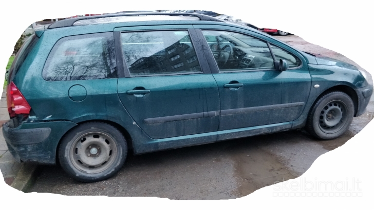 Peugeot 307 1.6 benzinas 2004 universalas dalimis (Kaunas, Radviliškis)