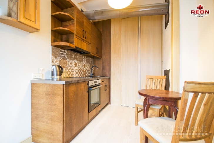 Šviesus ir jaukus 1 kambario butas išskirtinėje Užupio vietoje – Polocko g