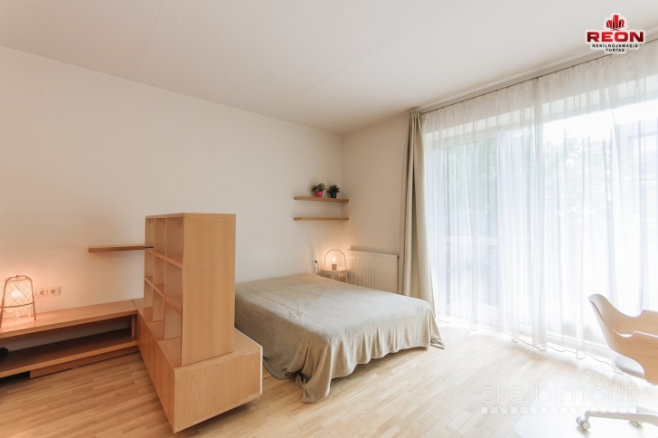 NUOMOJAMAS STUDIJOS TIPO 1 KAMBARIO BUTAS ŽVĖRYNE, LŪŠIŲ GATVĖJE!