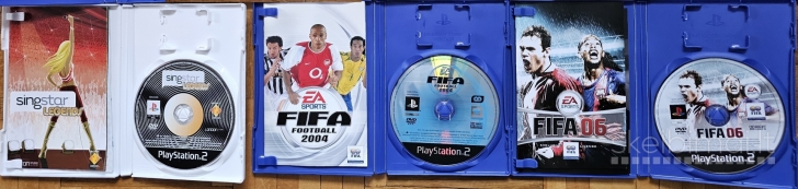 Playstation2 3x žaidimų rinkinys / Playstation 2